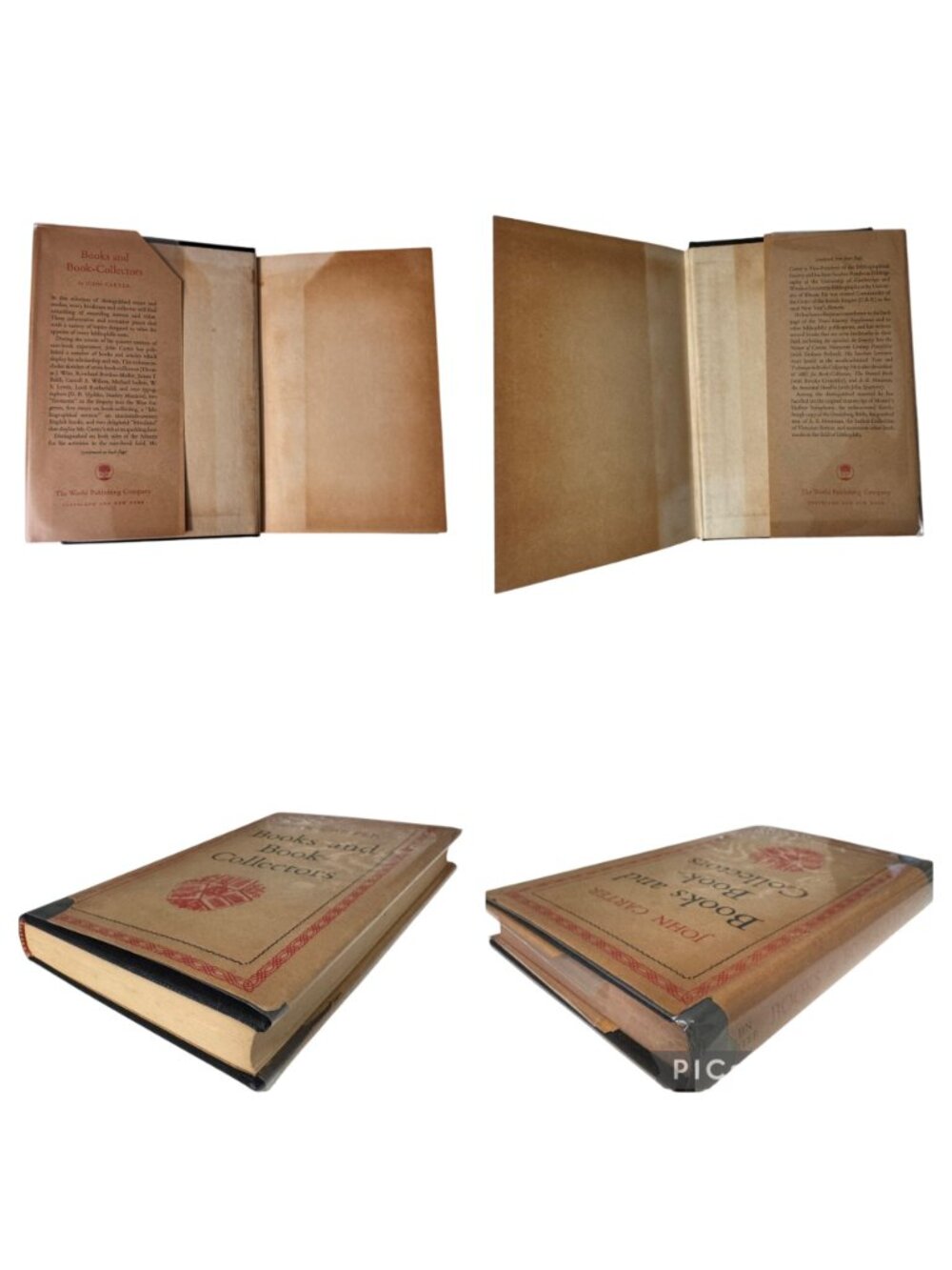 Books And Book-Collectors John Carter Hardcover 1957 First Edition The World Pub - Picture 5 of 16